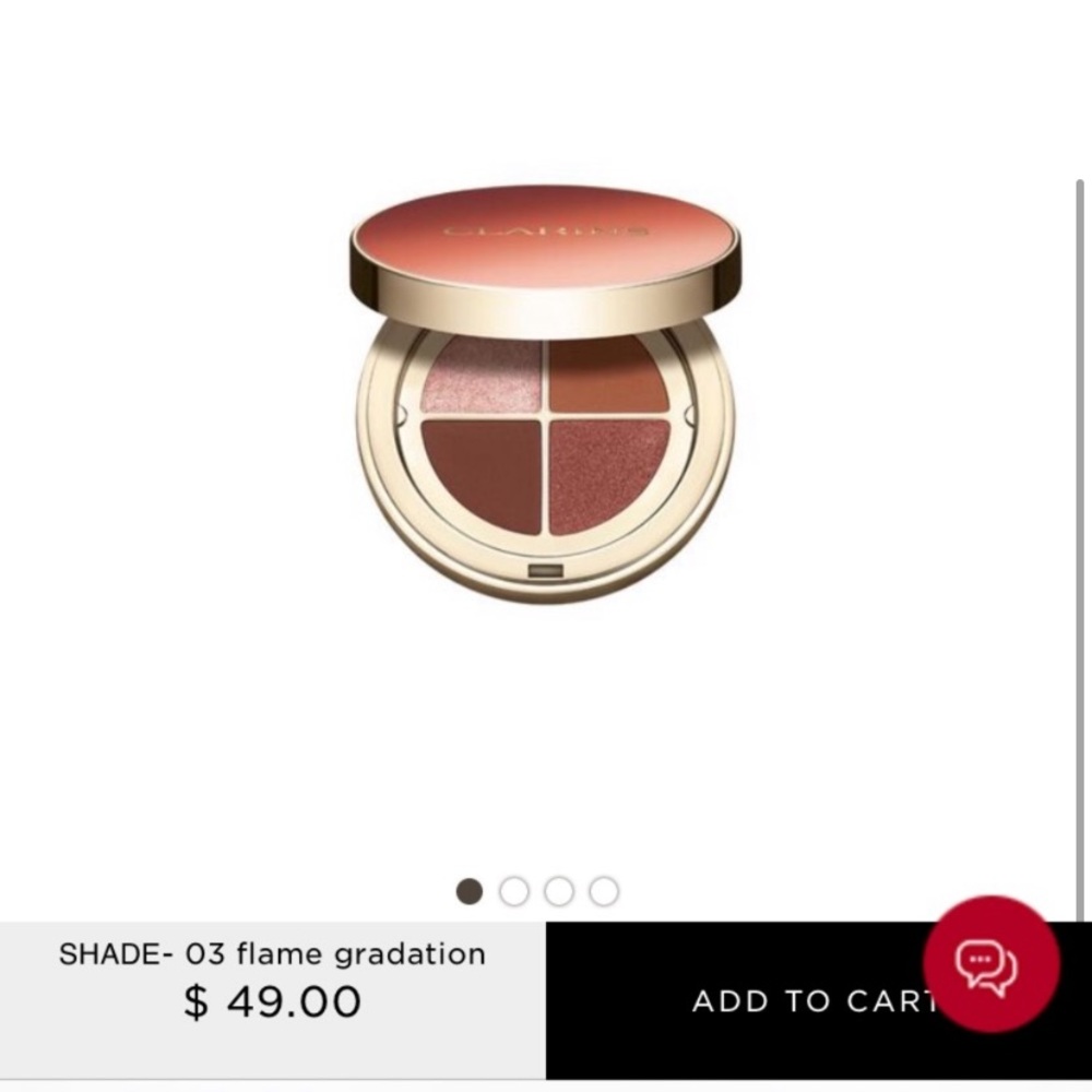 Clarins Eyeshadow Quad